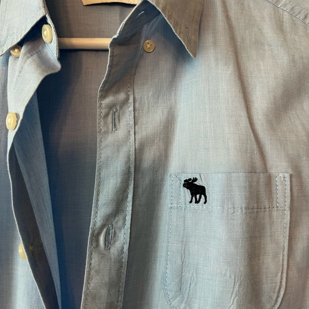 Boy Abercrombie button down shirts